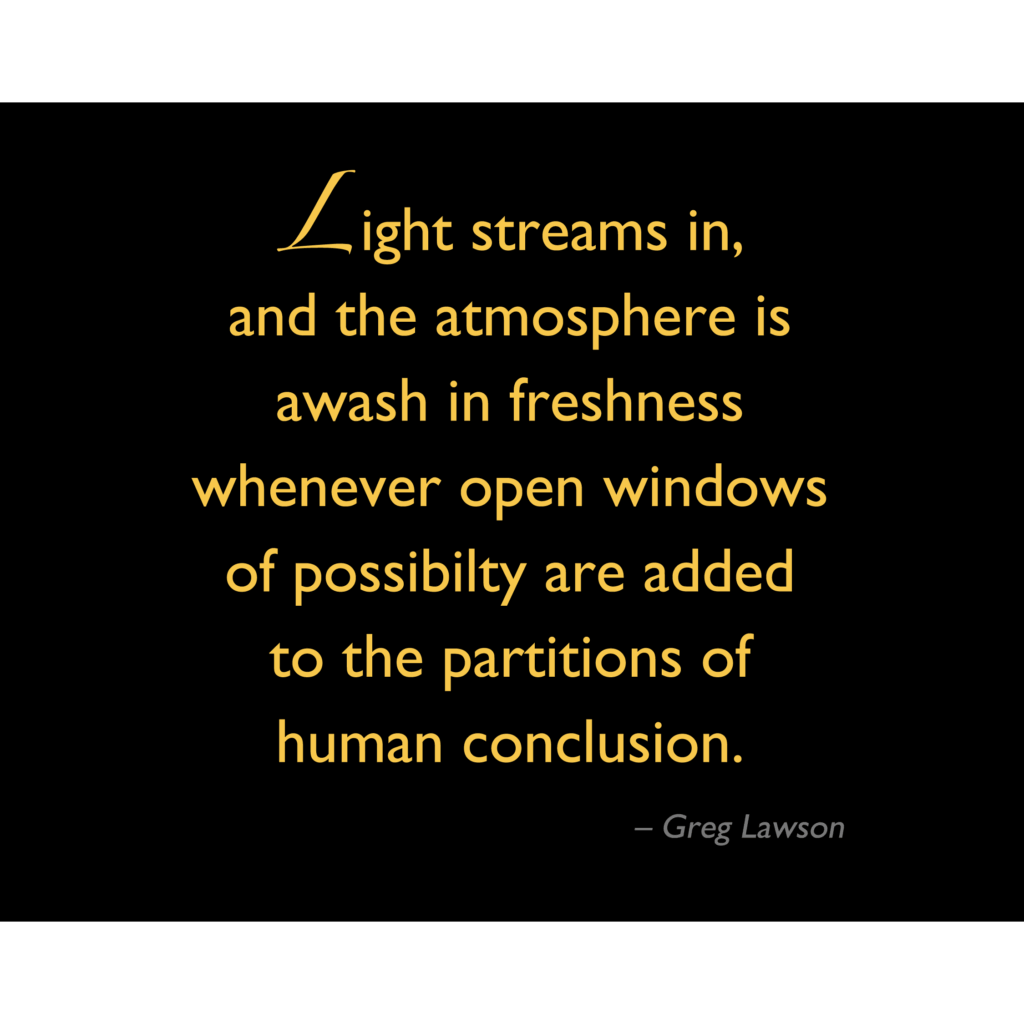 Light Streams in...