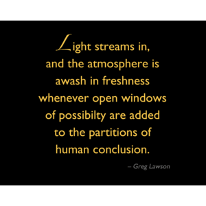 Light Streams in...